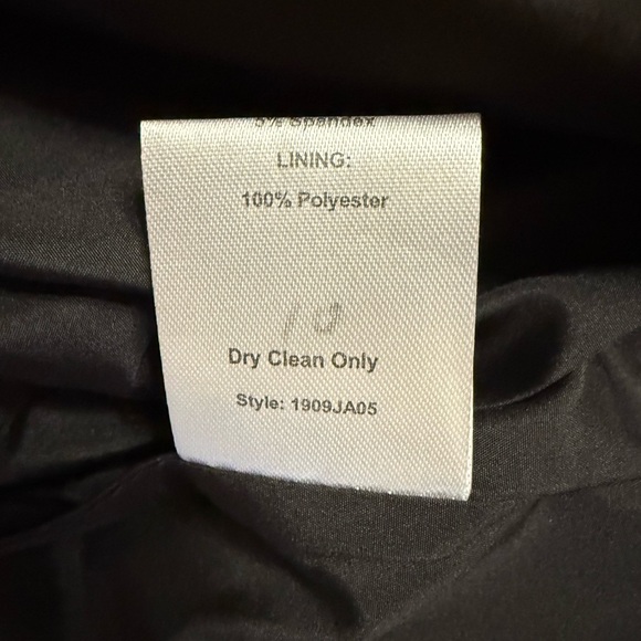 Choosy Black White Houndstooth Belted Jacket - Picture 15 of 15